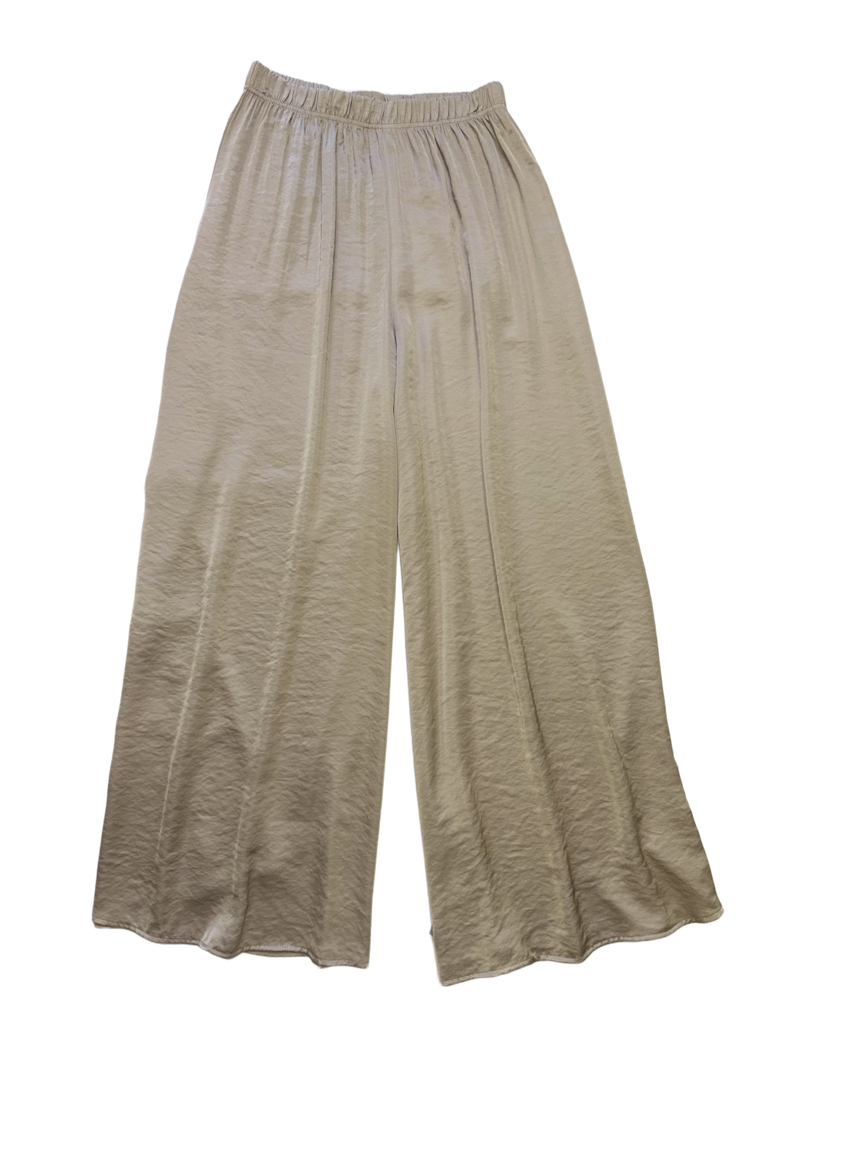 Satin pants palazzo / G11001