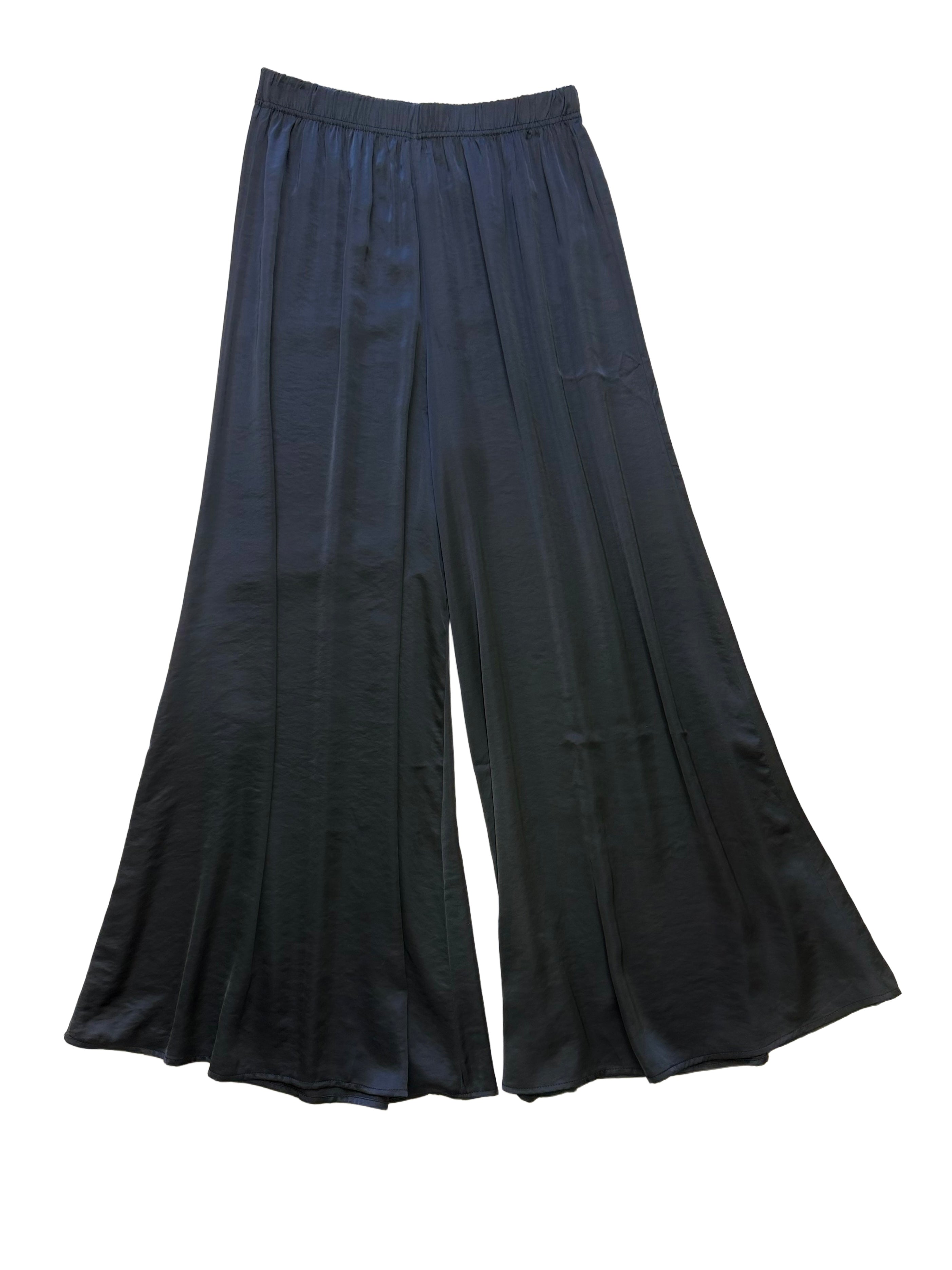 Satin pants palazzo / G11001