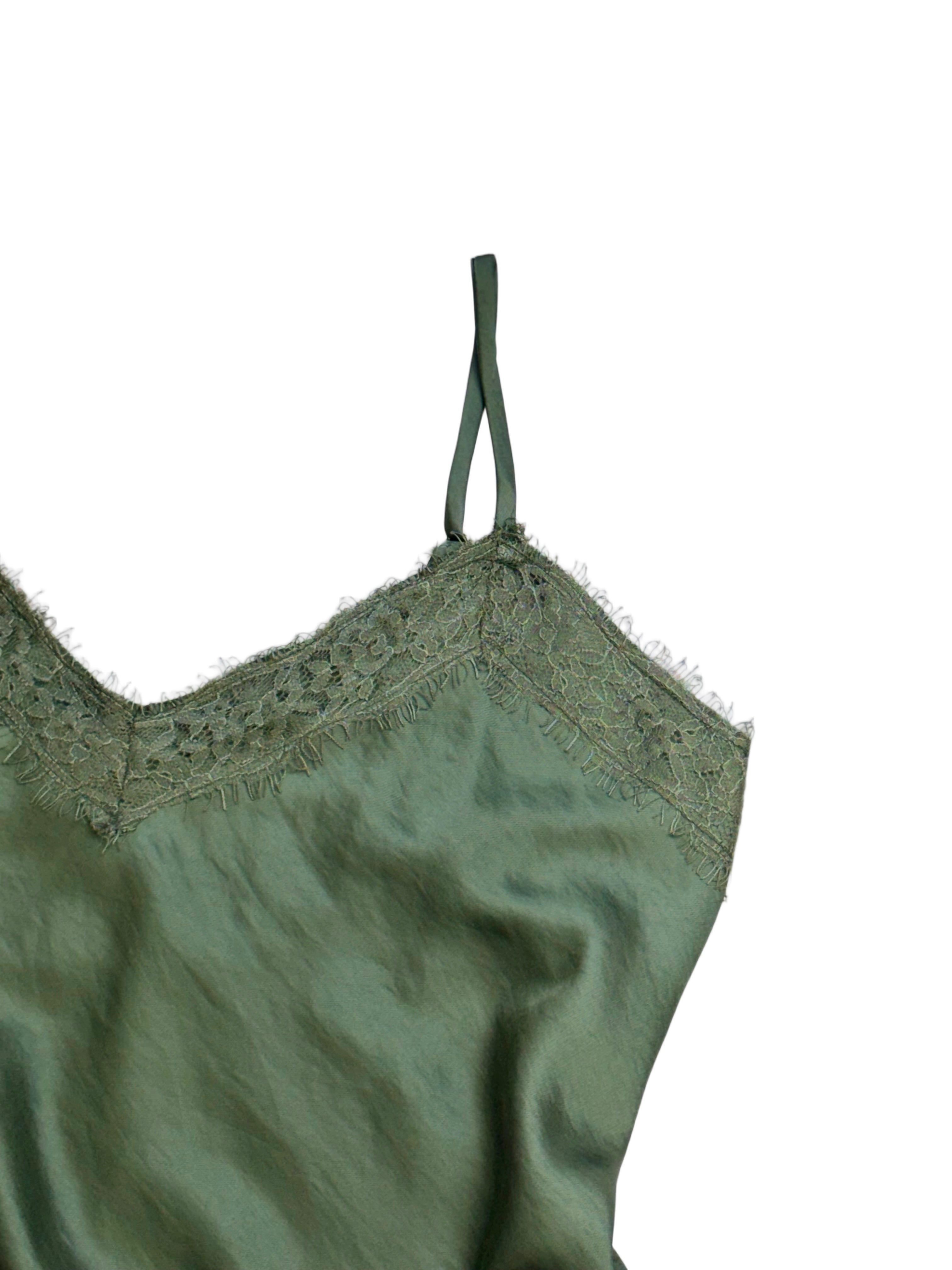 Lace trim camisole / G11029