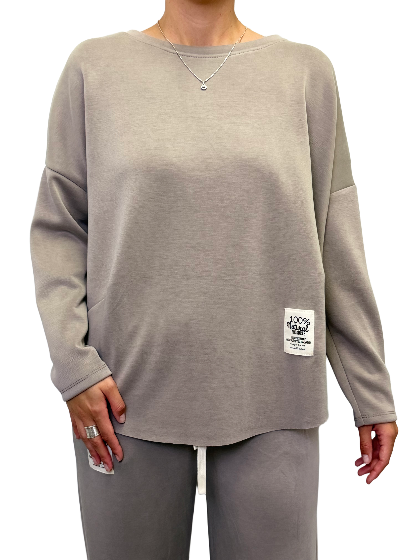 Comfy basic sweatshirt / R50191