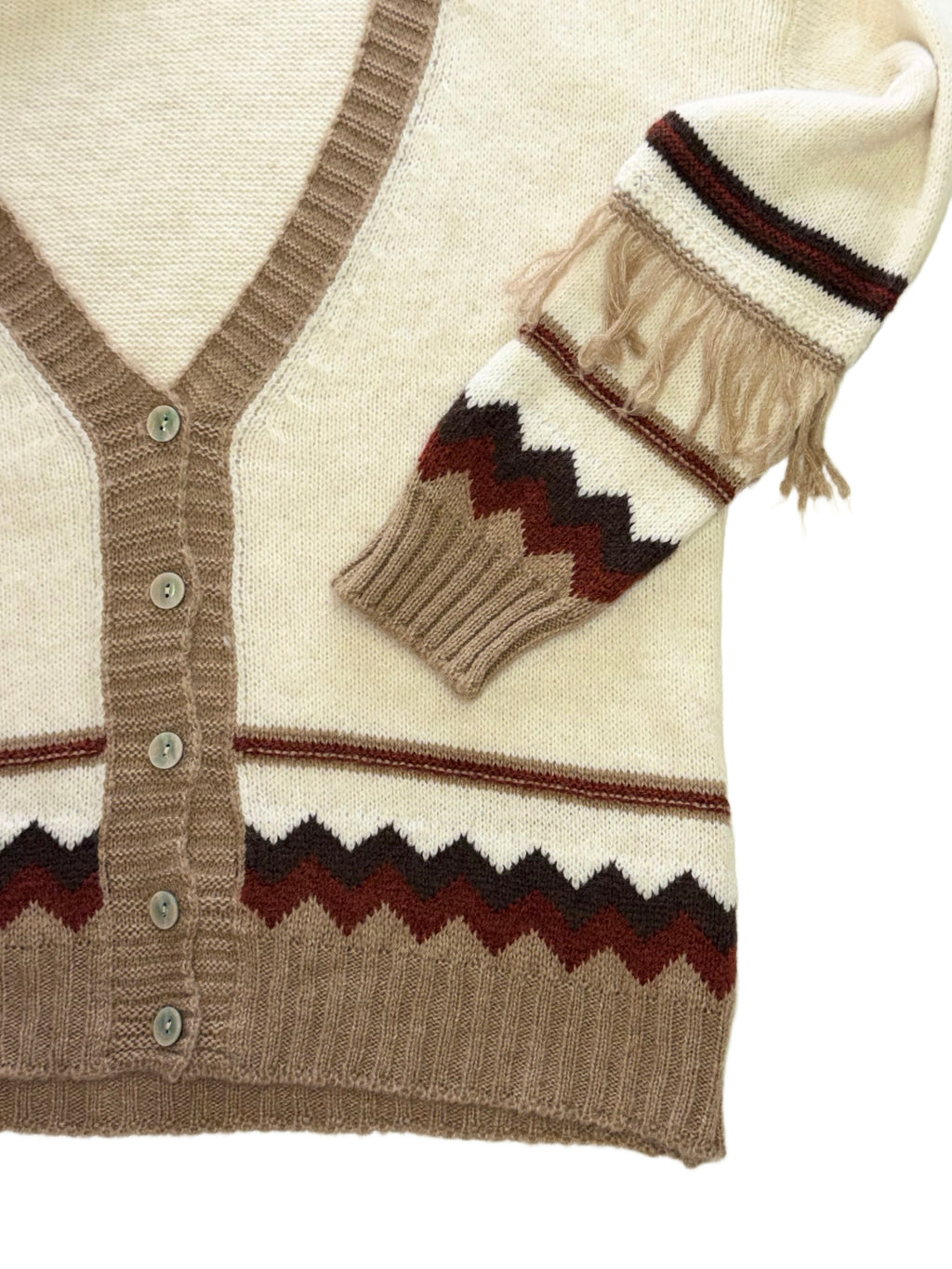 Boho fringed cardigan / 327483