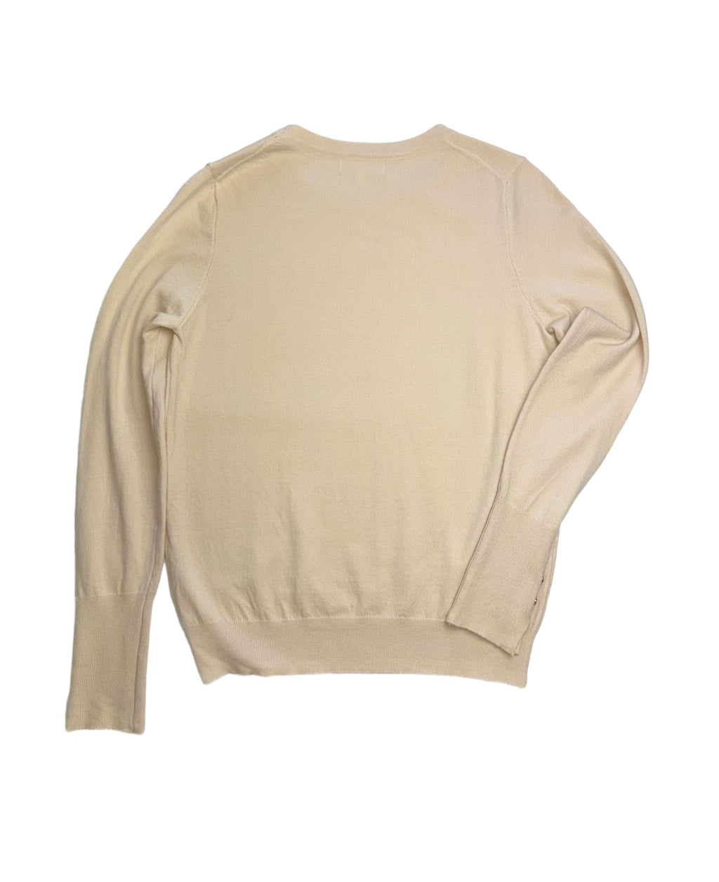 Wool sweater with gold buttons / 327526