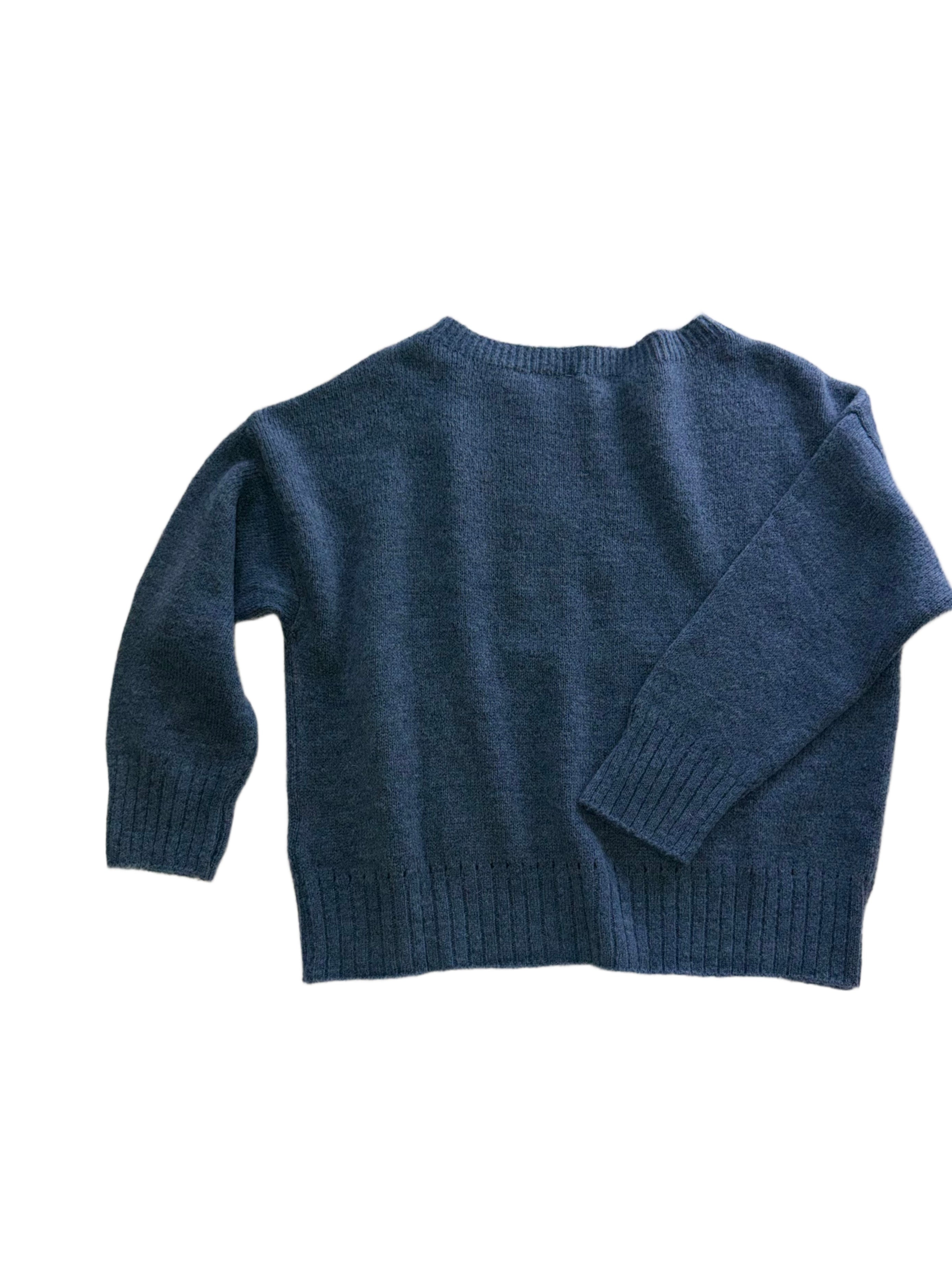 Sweater with contrast pocket / 327138