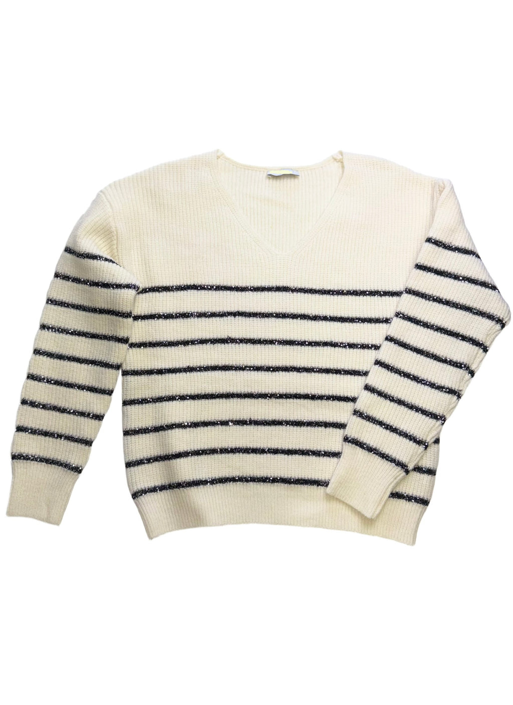 Striped sequin sweater /325547