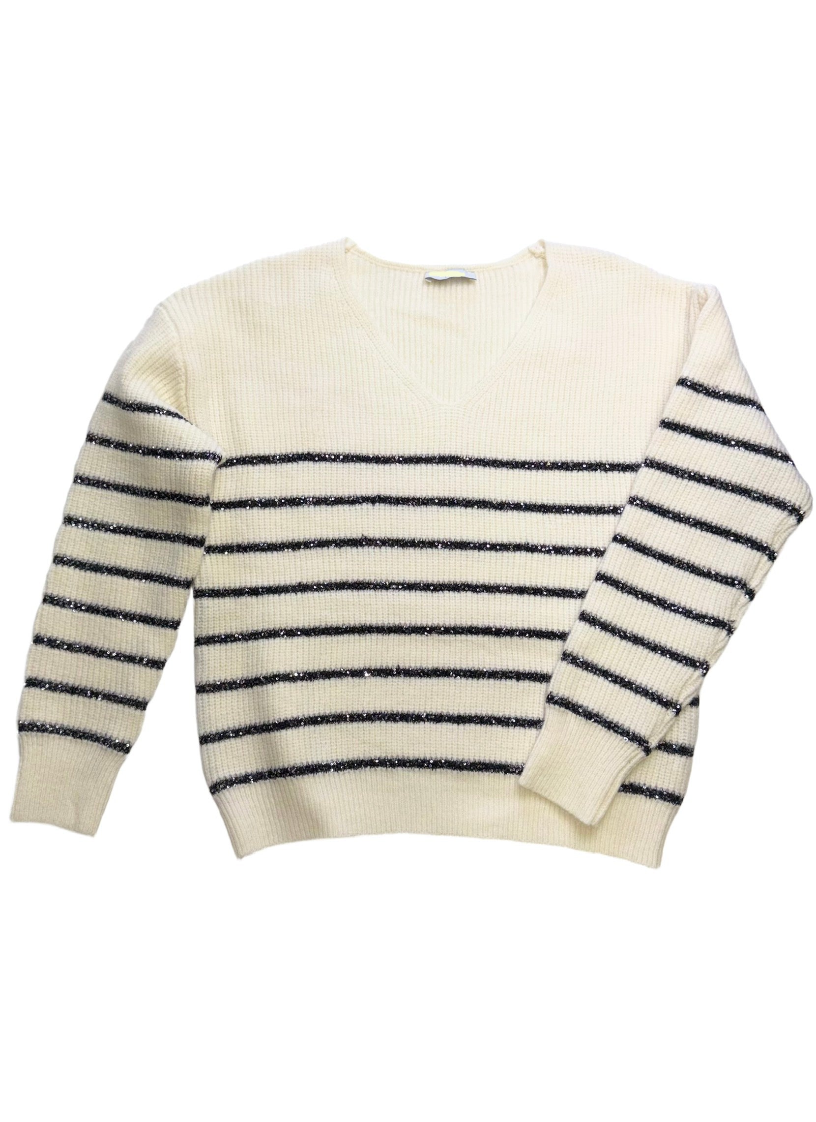Striped sequin sweater /325547