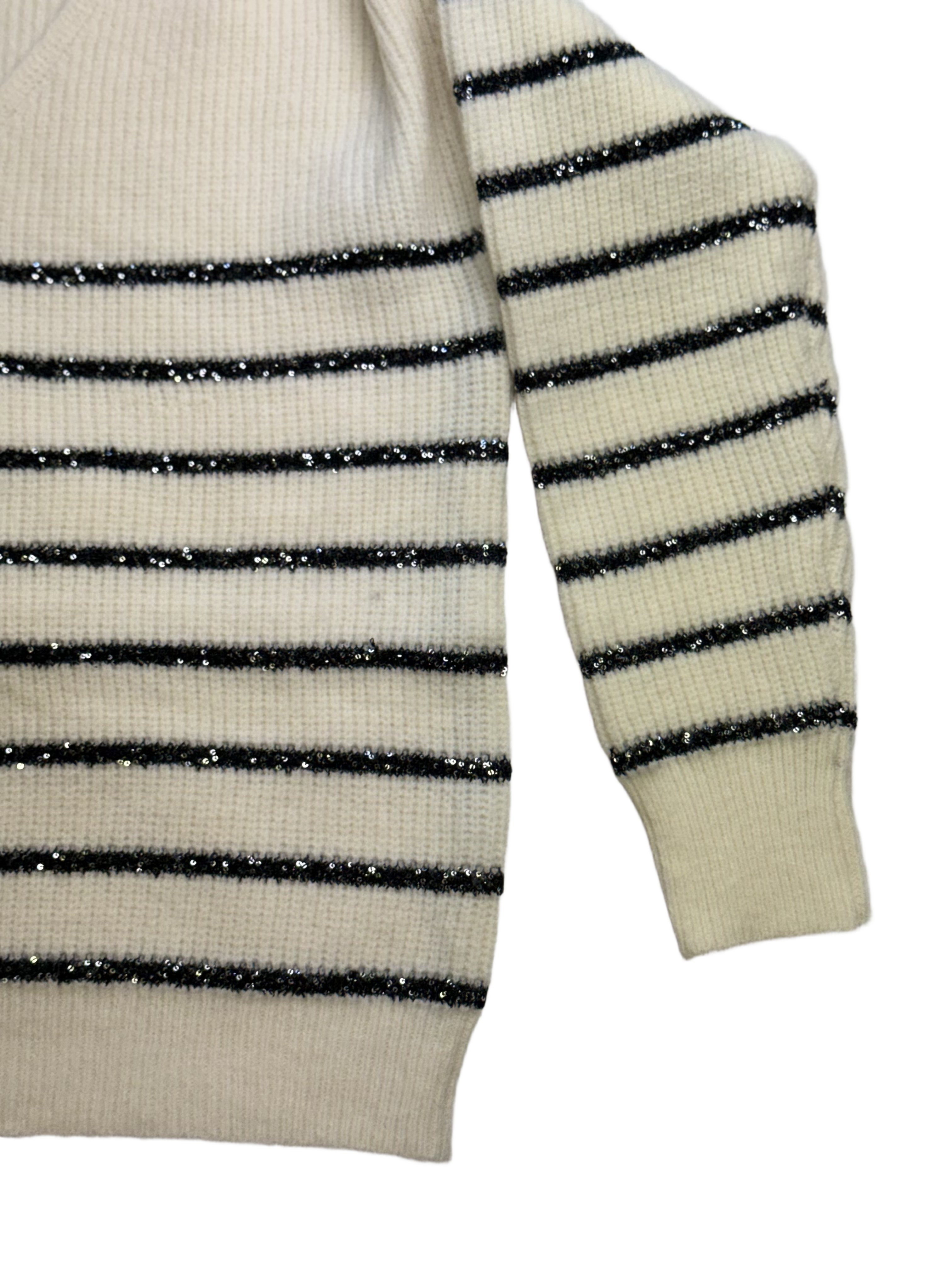 Striped sequin sweater /325547